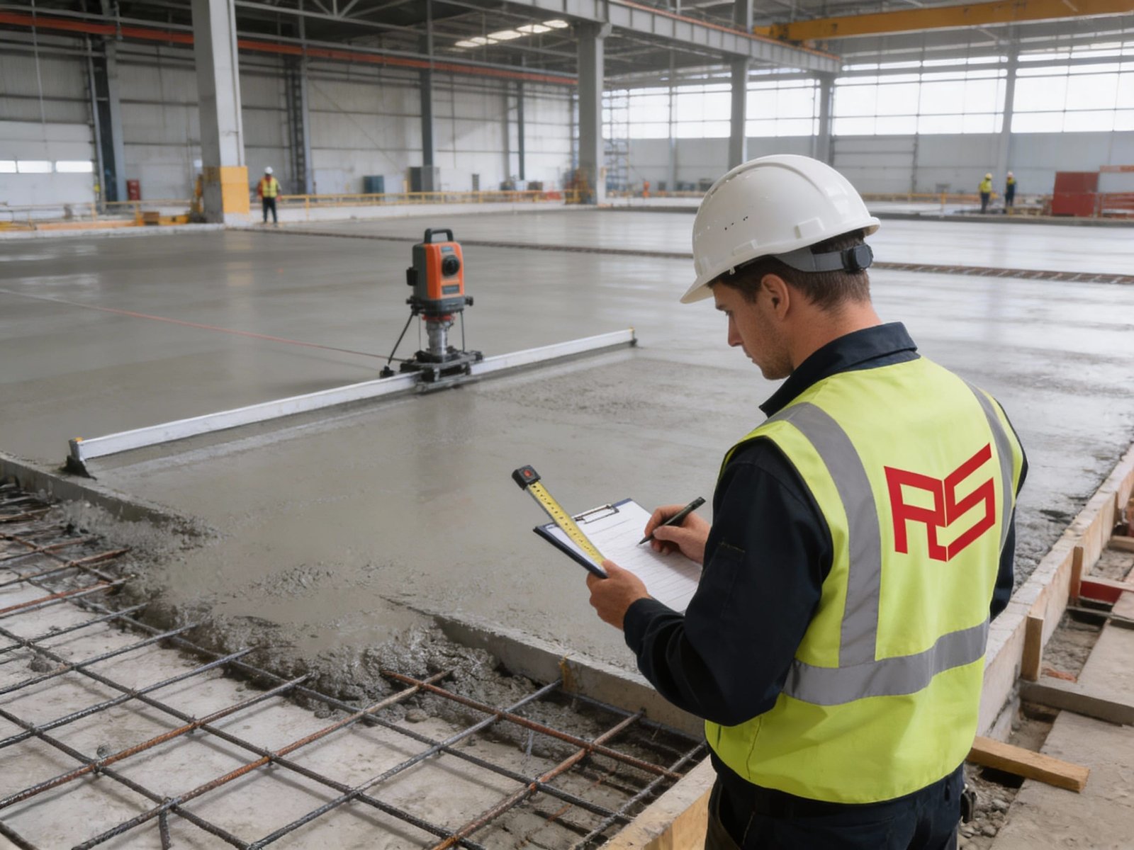 Supervisión técnica de la ejecución de pisos industriales